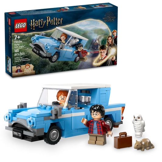 LEGO Harry Potter Flying Ford Anglia, Buildable Car Toy with 2 Minifigures for Role Play, Fantasy Playset for Kids, Harry Potter Car, Gift for Boys, Girls and Any Fan Ages 7 and Up, 76424 🍁 All In One Marketplace Canada