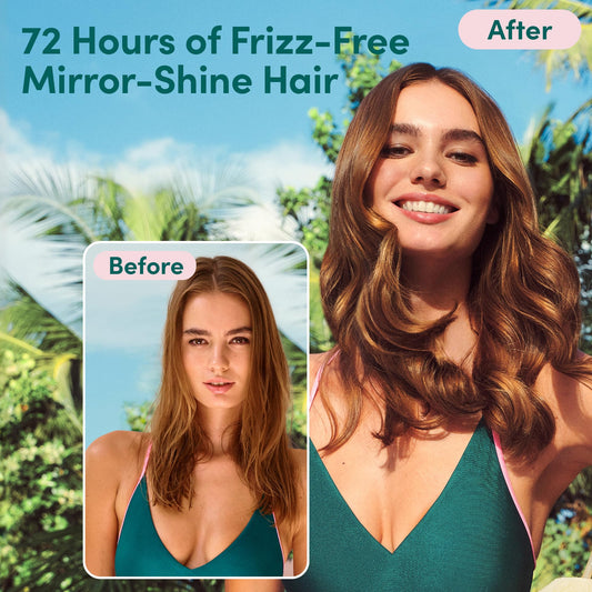 Coco & Eve Frizz Fix & Pro Shine Mist - 72H Frizz Control & Instant Shine | Lightweight Heat Protectant | Moisturizing, Smoothing, Detangling Spray | For Damaged Hair & All Hair Types (5.07 fl oz) 🍁 All In One Marketplace Canada