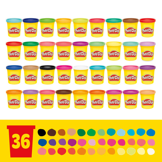 Play Doh Mega Pack (36 Cans) 🍁 All In One Marketplace Canada