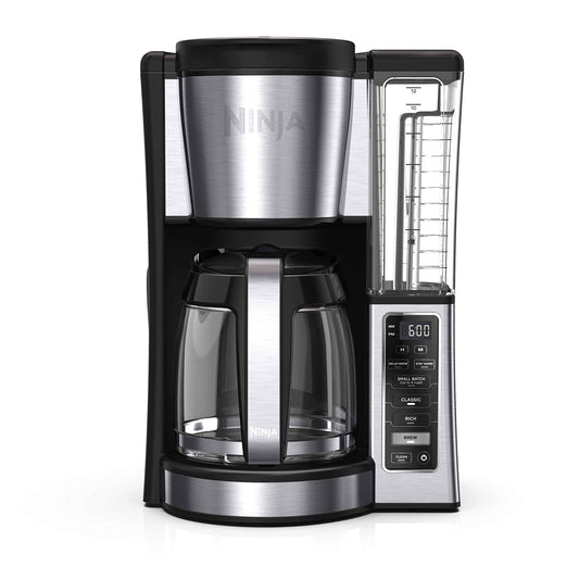 Ninja 12-Cup Programmable Coffee Maker with Glass Carafe – Classic & Rich Brew Styles, Delay Brew & Removable 60oz Water Reservoir, Black/Stainless Steel, CE250C (Canadian Version) 🍁 All In One Marketplace Canada