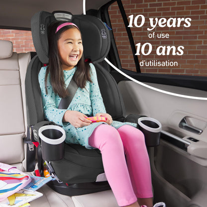 Graco 4Ever All-in-One Convertible Car Seat, 4-in-1 Baby to Big Kid Car Seat from 1.8-54 kg (4-120 lb), ProtectPlus Engineered, Lofton 🍁 All In One Marketplace Canada