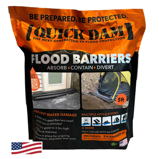 Quick Dam QD65-2 Water Activated Flood Barriers 🍁 All In One Marketplace Canada