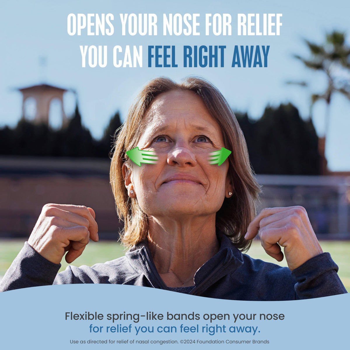 Breathe Right Nasal Strips, Extra Strength, Clear, Sensitive Skin, Drug-Free Snoring Solution & Nasal Congestion Relief Caused by Colds & Allergies, Nightly Sleep, 26 Count 🍁 All In One Marketplace Canada