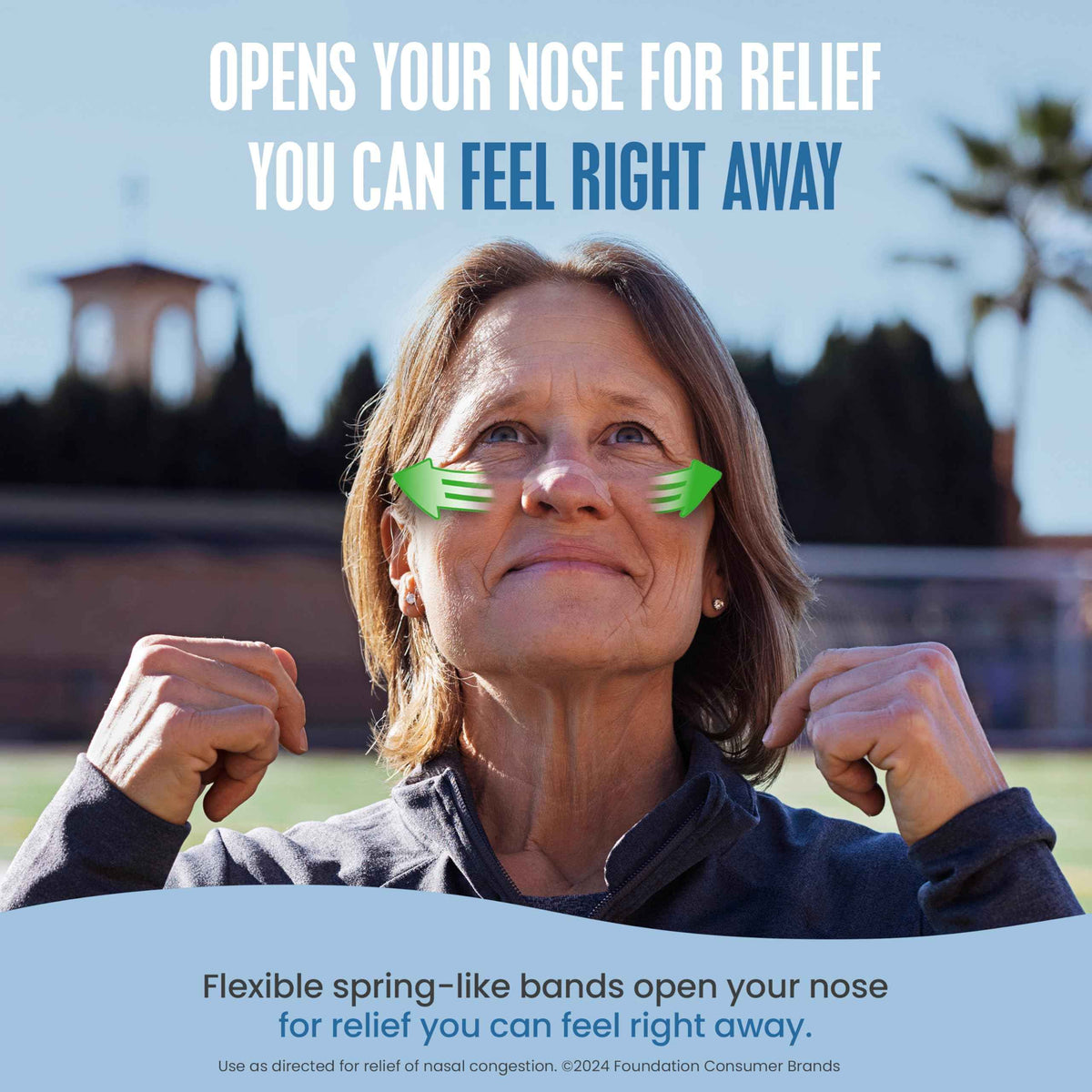Breathe Right Nasal Strips, Extra Strength, Clear, Sensitive Skin, Drug-Free Snoring Solution & Nasal Congestion Relief Caused by Colds & Allergies, Nightly Sleep, 44 Count 🍁 All In One Marketplace Canada