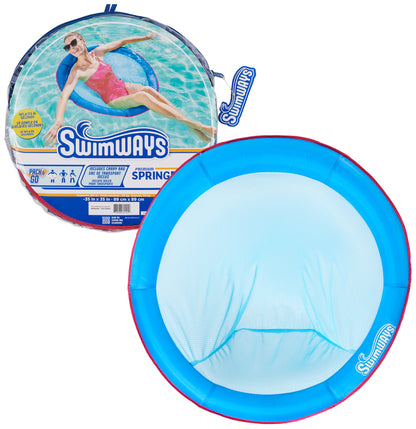 SwimWays Spring Float Premium Papasan Pool Lounger, Inflatable Pool Floats Adult with Fast Inflation for Ages 15 & Up 🍁 All In One Marketplace Canada