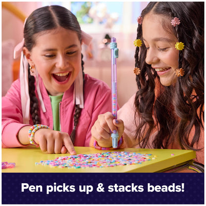 Cool Maker Stack'd Heishi Studio Bracelet Making Kit with Easy Beading Pen & over 1200 Beads, Makes 15 Bracelets, Arts and Crafts Toys for Girls Ages 7 and Up 🍁 All In One Marketplace Canada