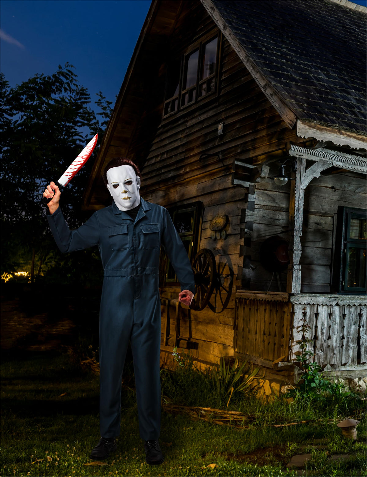 Rubie's Men's Halloween II Michael Myers Overhead Latex Mask, One Size