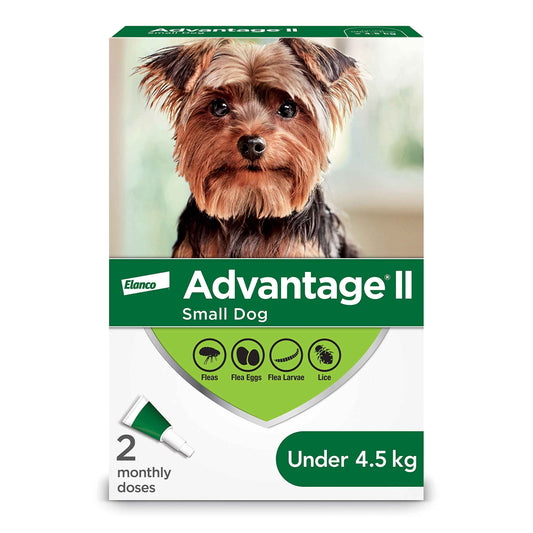 Advantage II - Flea Protection for Small Dogs - Vet Recommended – 2 pack 🍁 All In One Marketplace Canada