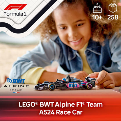 LEGO Speed Champions BWT Alpine F1 Team A524 Race Car Toy - Building Set for Kids, Boys & Girls, Ages 10+ - Toy Car for F1 Fans - Gift Idea for Birthday - 77248 🍁 All In One Marketplace Canada