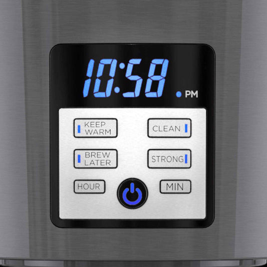 Black+Decker 12 Cup Programmable Coffee Maker in Black Stainless Steel, CM1331BSC 🍁 All In One Marketplace Canada