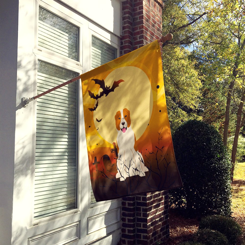 Caroline's Treasures BB4315CHF Halloween Central Asian Shepherd Dog Flag Canvas House Size, Large, Multicolor