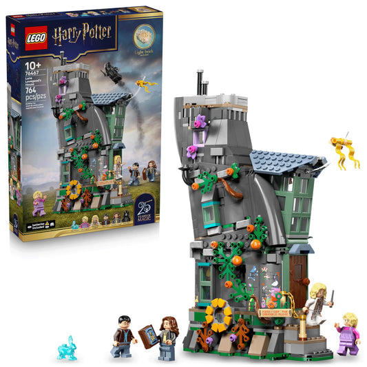 LEGO Harry Potter Luna Lovegood’s House Building Toy for Girls & Boys - Pretend Play & Display Book Shelf or Bedroom Decor for Kids, Ages 10+ - W/Luna's Hare Patronus - Gift Idea for Birthdays - 76467 🍁 All In One Marketplace Canada