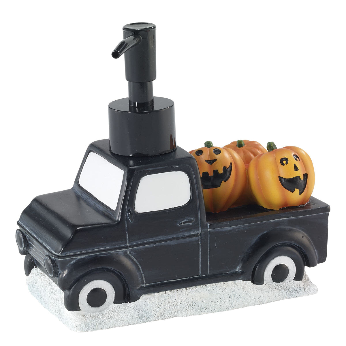 Avanti Linens Halloween Soap Dispenser, Black Truck with Pump