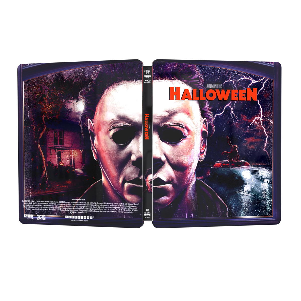 Halloween (1978) - Limited Edition Steelbook 4K Ultra HD + Blu-ray
