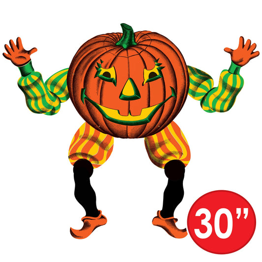 Beistle 442 Vintage Halloween Jointed Goblins 2 Piece, 30", Multicolored