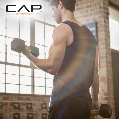 CAP Barbell 15 LB Pair Coated Hex Dumbbell Weight 🍁 All In One Marketplace Canada