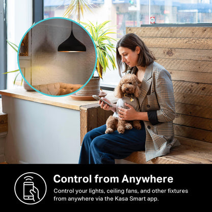 Kasa Smart 3-Way Light Switch Kit by TP-Link (HS210 KIT) - Neutral Wire and 2.4GHz Wi-Fi Connection Required, Works with Alexa and Google Home, No Hub Required, UL Certified, White,2 Count (Pack of 1) 🍁 All In One Marketplace Canada