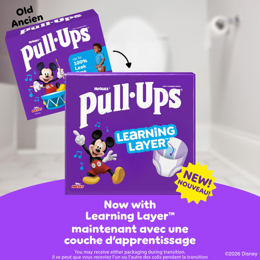 Pull-Ups Boys Potty Training Underwear, Easy Open Toddler Pants 5T-6T (46+ lbs), Learning Designs for Toddlers, 66 count 🍁 All In One Marketplace Canada