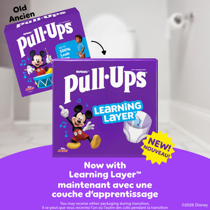 Pull-Ups Boys Potty Training Underwear, Easy Open Toddler Pants 3T-4T, Learning Designs for Toddlers, 92 count 🍁 All In One Marketplace Canada