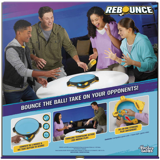 Rebounce Game | Indoor and Outdoor Electronic Action Game for Kids, Teens, and Adults | Ages 8+ | 2 to 6 Players | 10 Mins. | Family Travel Games (English Version) 🍁 All In One Marketplace Canada
