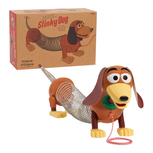 Retro Slinky Dog, The Original Walking Spring Toy, Vintage Spring Toys, Stretches to 14 Inches Long, Kids Toys for Ages 18 Month, Gifts and Presents 🍁 All In One Marketplace Canada