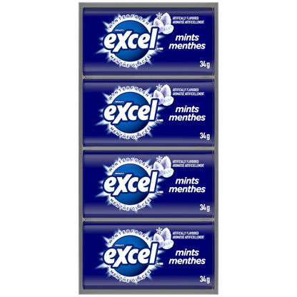 EXCEL, Winterfresh Flavoured Mints, 34g, Tin, 8 Packs 🍁 All In One Marketplace Canada