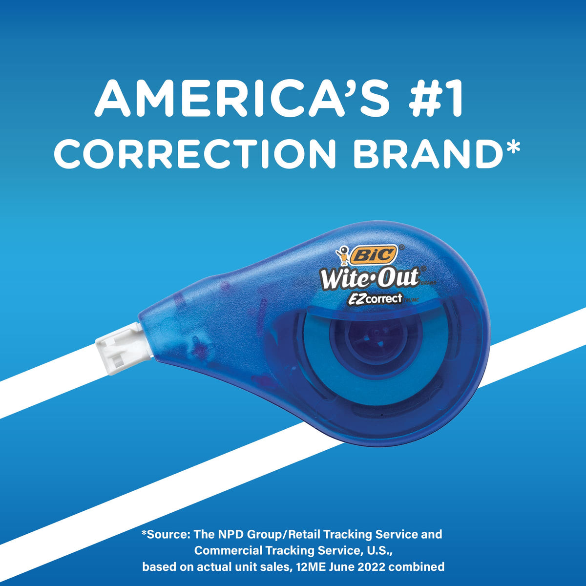BIC Wite-Out Correction Tape, 4 Tapes 🍁 All In One Marketplace Canada
