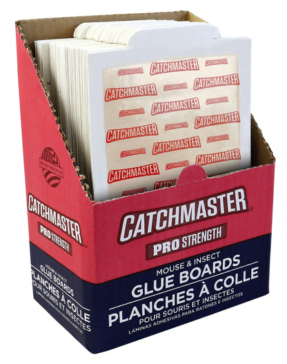 Catchmaster Mouse & Insect Glue Boards 60pk, Mouse Traps Indoor for Home, Adhesive Bug Catcher, Rat & Rodent Sticky Trap, Bulk Glue Traps Used by Pros, Pest Control for Home 🍁 All In One Marketplace Canada