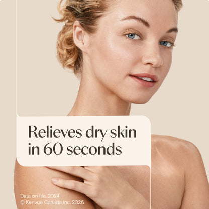 Aveeno Skin Relief Moisturizing Body Lotion Heals Very Dry, Sensitive Skin, fast absorbing Lotion with Soothing Triple Oat & Shea Butter Formula, Fragrance Free Lotion, Non-Comedogenic, 975mL 🍁 All In One Marketplace Canada