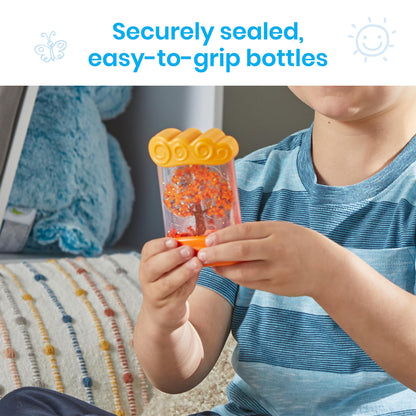 hand2mind Changing Seasons Sensory Tubes, Quiet Fidget Toys for Kids 3-5, Toddler Science Toys, Weather Toys, Calming Toys for Kids, Calm Down Corner Supplies, Preschool Classroom Must Haves 🍁 All In One Marketplace Canada