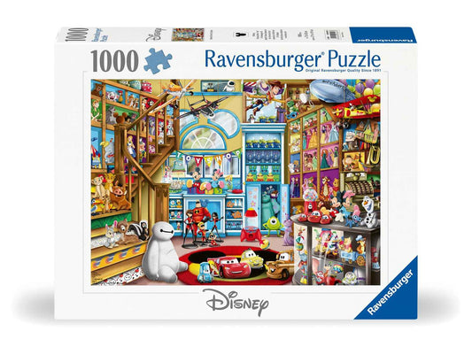 Ravensburger Disney- Pixar Toy Store 1000 Piece Jigsaw Puzzle for Adults - 12000527 - Handcrafted Tooling, Made in Germany, Every Piece Fits Together Perfectly 🍁 All In One Marketplace Canada