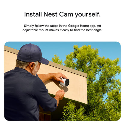 Google Nest Cam Outdoor (Wired, 2nd gen) - 2K Video and Gemini - 1-Pack 🍁 All In One Marketplace Canada