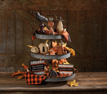 Primitives by Kathy Vintage Style Chunky Witch Sitter Halloween Figurine New