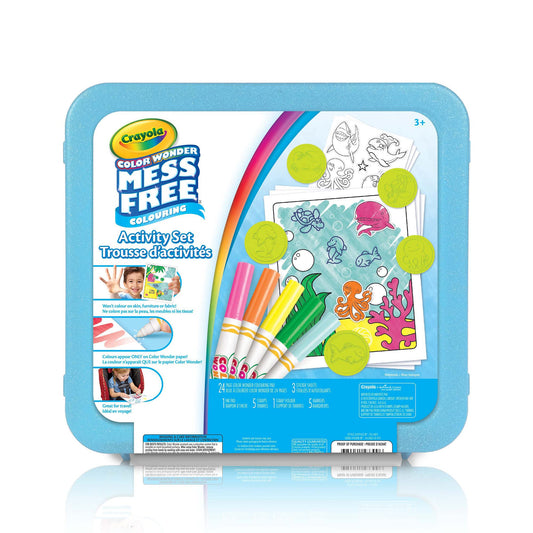 Crayola Color Wonder Mess Free Coloring Activity Set (30+ Pcs), Travel Art Kit, Gift for Kids & Toddlers, Ages 3+ 🍁 All In One Marketplace Canada