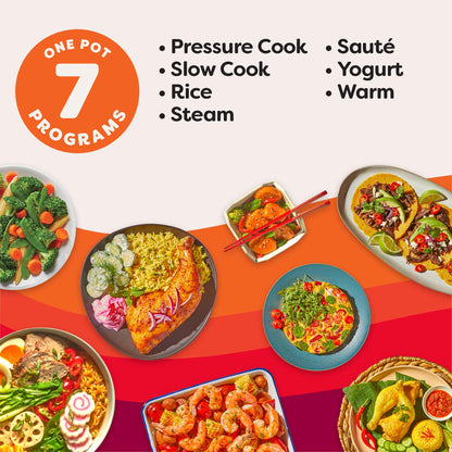 Instant Pot Duo 7-in-1 Electric Pressure Cooker, Slow Cooker, Rice Cooker, Steamer, Saute, Yogurt Maker, Warmer & Sterilizer, Includes App With Over 800 Recipes, Stainless Steel, 6 Quart 🍁 All In One Marketplace Canada