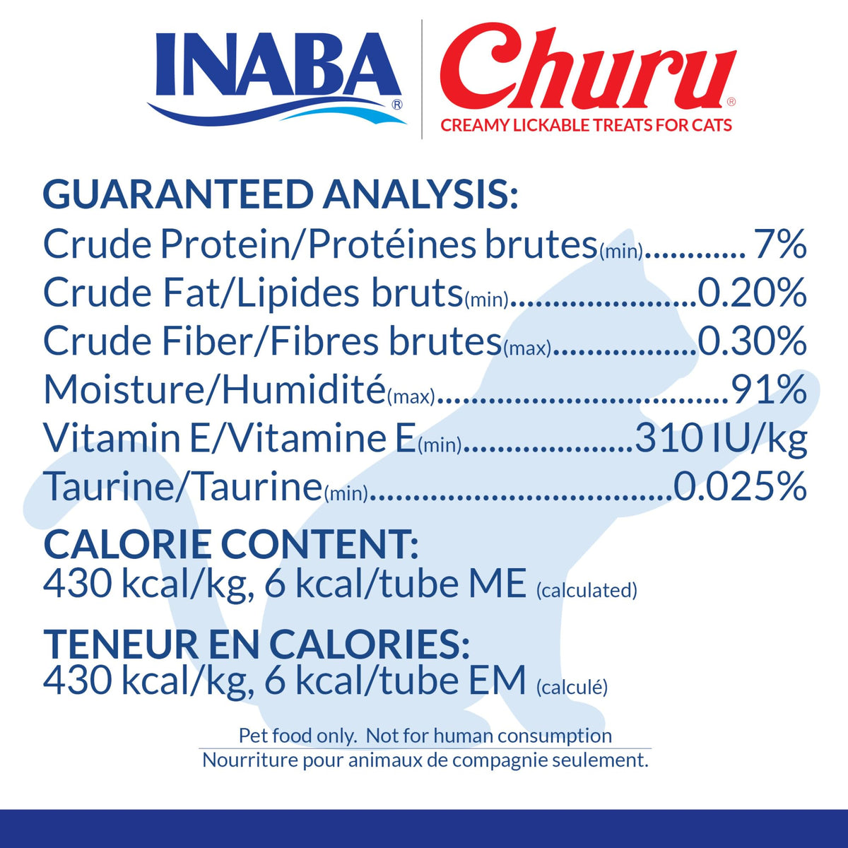 INABA Churu Cat Treats, Grain-Free, Lickable, Squeezable Creamy Purée Cat Treat/Topper with Vitamin E & Taurine, 0.5 Ounces Each Tube, 20 Tubes, Tuna Variety Box 🍁 All In One Marketplace Canada