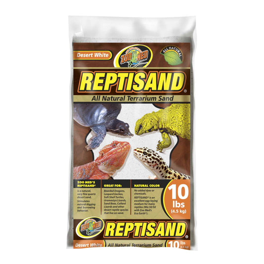 Zoo Med Labs ReptiSand Terrarium Sand, Desert White, 10-Pound 🍁 All In One Marketplace Canada