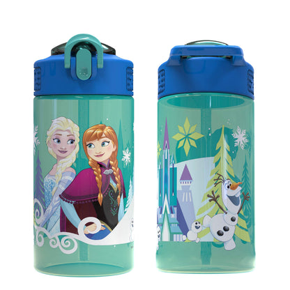 Zak Designs Disney Frozen 16oz Leak-Proof Straw Kids Water Bottle 🍁 All In One Marketplace Canada