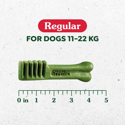 GREENIES Dog Treats Original Regular Natural Dental Care, (36 Treats) 36 oz. Pack 🍁 All In One Marketplace Canada
