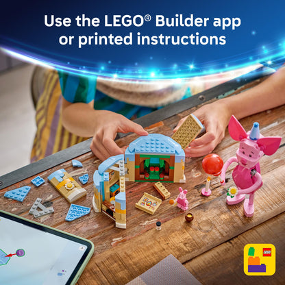 LEGO Disney Piglet's Birthday Fun Building Toy - Winnie The Pooh Toy for Girls & Boys, Ages 9+ - Gift for Birthdays - Kids Room Decor - 43305 🍁 All In One Marketplace Canada