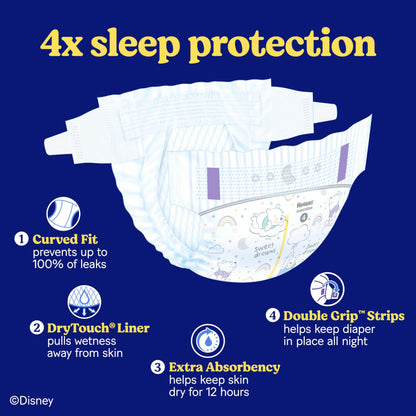 Huggies Size 4 Overnites Baby Diapers: Overnight Diapers, Size 4 (22-37 lbs), 100 Ct, Packaging May Vary 🍁 All In One Marketplace Canada