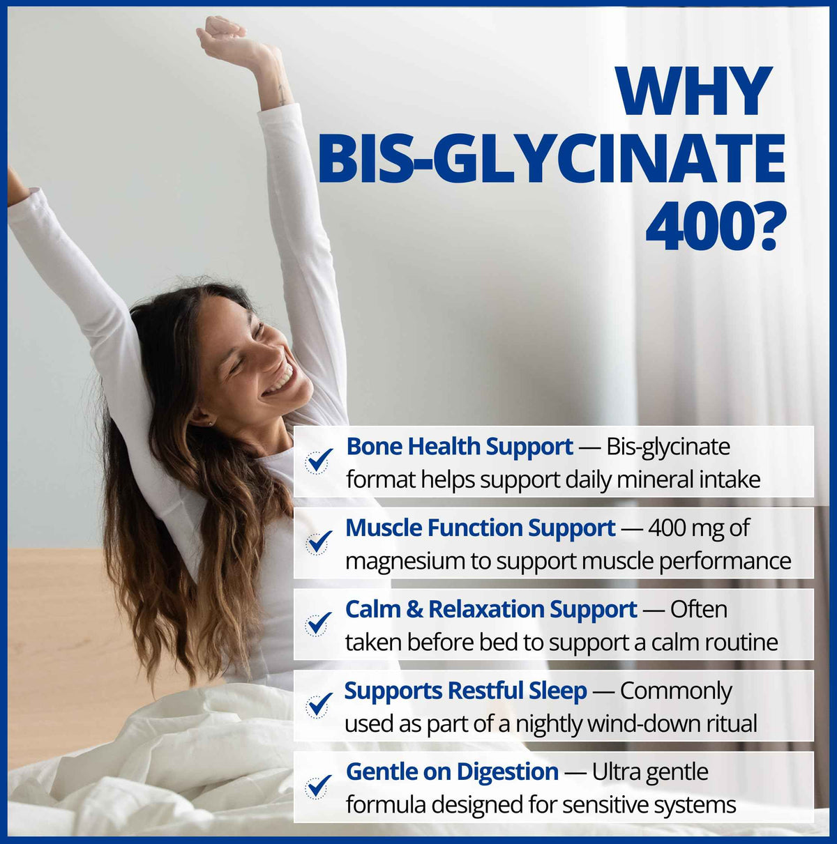 CanPrev Magnesium Bisglycinate Ultra Gentle 240g Powder 48-Servings - 400mg of Pure Elemental Magnesium Per Scoop - Chelated Complex - Muscle Health, Calm, Relaxation, Bone Health and Cramp Relief 🍁 All In One Marketplace Canada