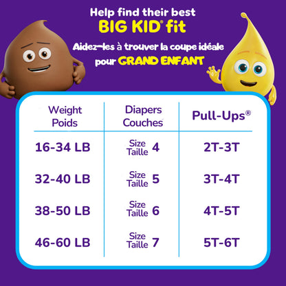 Pull-Ups Boys' Potty Training Pants, 2T-3T (16-34 lbs), 104 Count 🍁 All In One Marketplace Canada