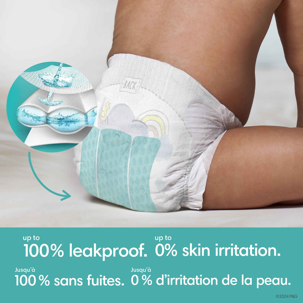 Pampers Swaddlers Diapers, Size 2 (10-22 lbs), 144 Count, Absorbent, Keeps Baby Dry and Comfortable, Skin Safe Disposable Baby Diaper 🍁 All In One Marketplace Canada
