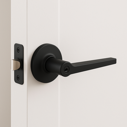 Vellum Hardware Vertex Door Lever — Solid Core, Keyed, Privacy, Passage & Dummy