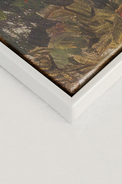 Austrian Alpenglow, Oeuvre sur toile étirée