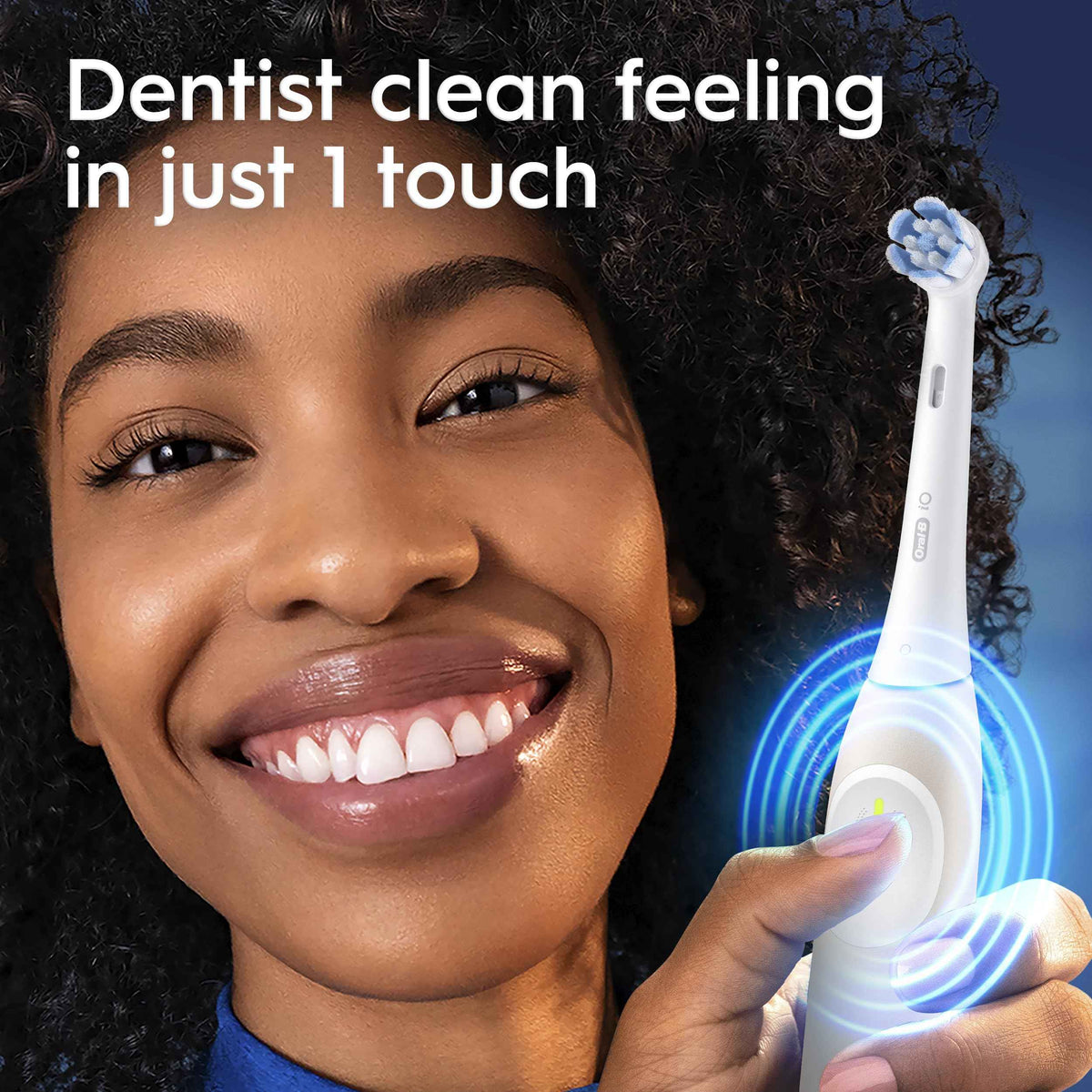 Oral-B iO2 Electric Toothbrush, for an Easy Switch to Electric, Peach, Rechargeable Electric Toothbrushes, iO Series 2 Starter Kit with 1 Power Toothbrush and 2 Brush Heads 🍁 All In One Marketplace Canada