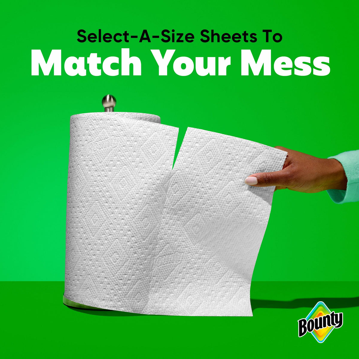 Bounty Paper Towels Select-A-Size White, 12 Double Rolls = 24 Regular Rolls 🍁 All In One Marketplace Canada