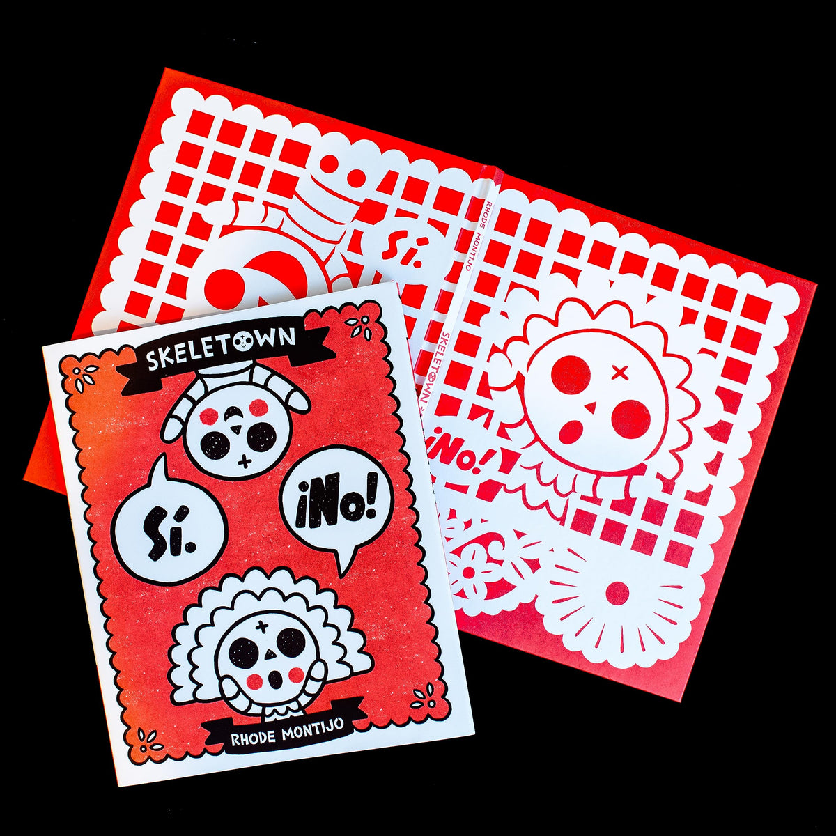 Skeletown: Sí. ¡No!: A Funny Friendship Story for Dia De Los Muertos And Halloween―for English or Spanish-Speaking Kids Ages 4-8