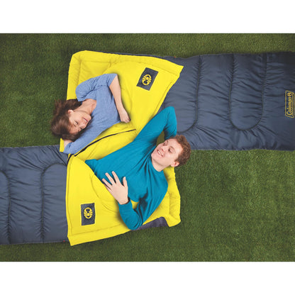 Coleman Palmetto Cool-Weather Sleeping Bag, 5°C Lightweight Camping Sleeping Bag for Adults, No-Snag Zipper with Stuff Sack Included 🍁 All In One Marketplace Canada